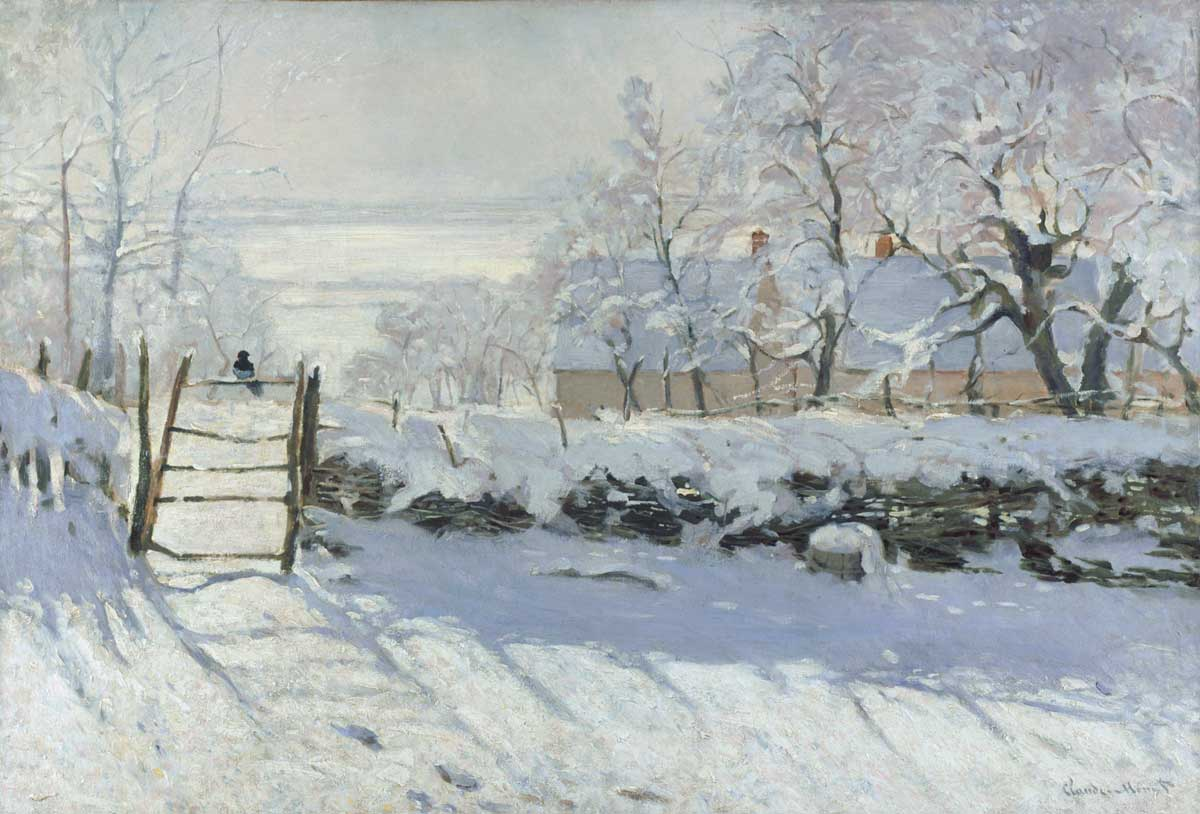 Claude Monet, The Magpie